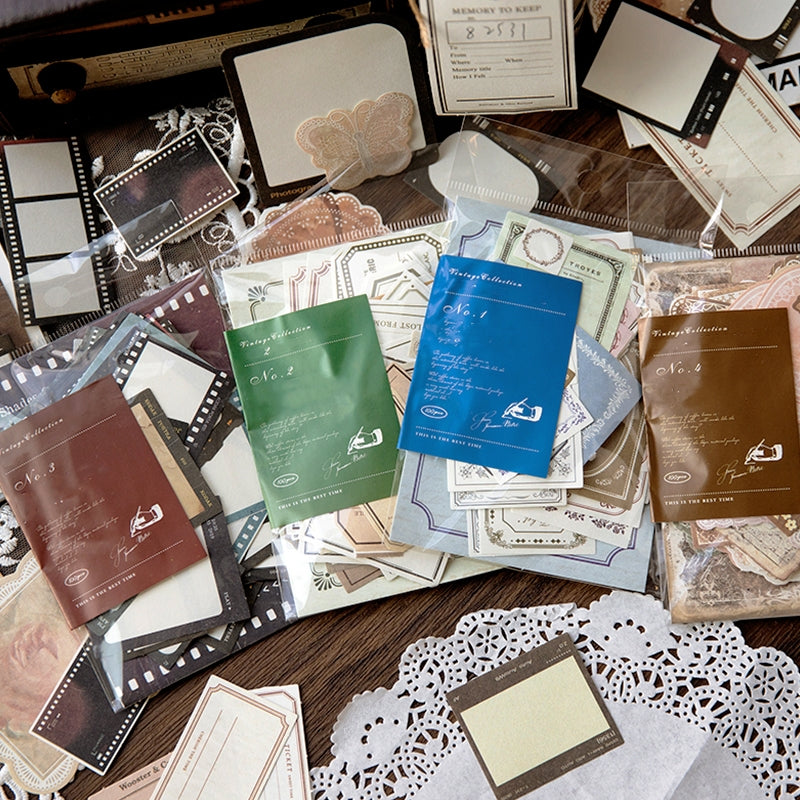 Frame Scrapbook Paper Pack - Film, Note, Lace a