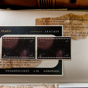 Frame Scrapbook Paper Pack - Film, Note, Lace b2