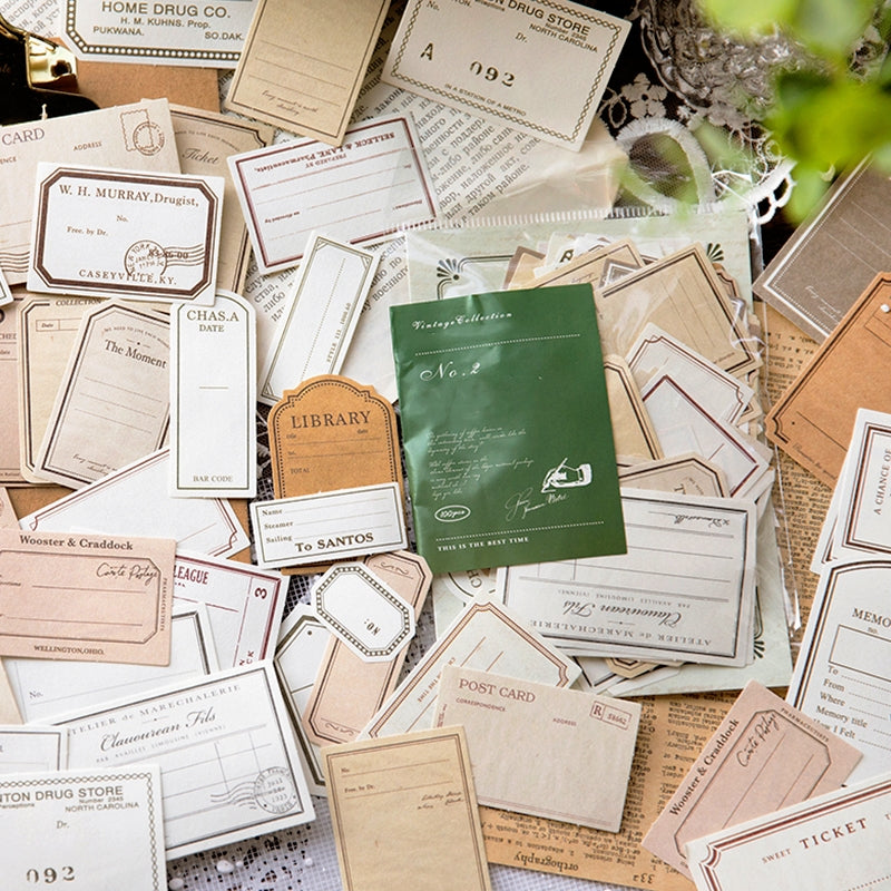 Frame Scrapbook Paper Pack - Film, Note, Lace b3