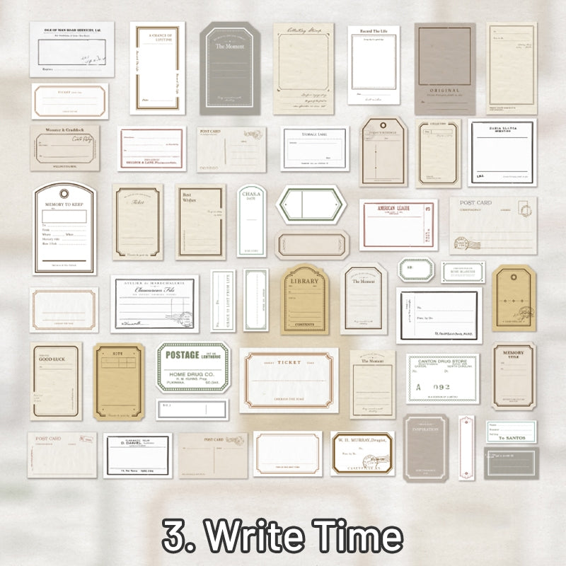 Frame Scrapbook Paper Pack - Film, Note, Lace sku-3