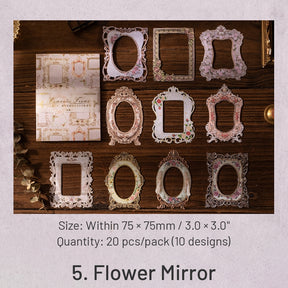 Frame the Romance Series Vintage Hollow Decorative Paper sku-5