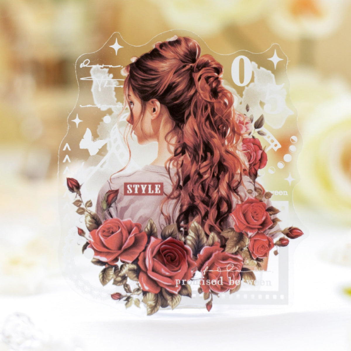 Freeze-frame Back Series Character Material Sticker Pack 12
