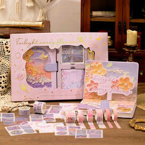 Fresh Macaron Color Journal Gift Box Set b1