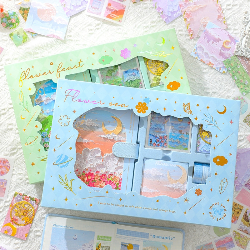 Fresh Macaron Color Journal Gift Box Set b4