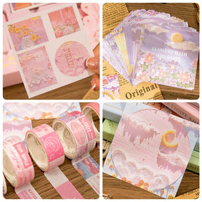 Fresh Macaron Color Journal Gift Box Set c