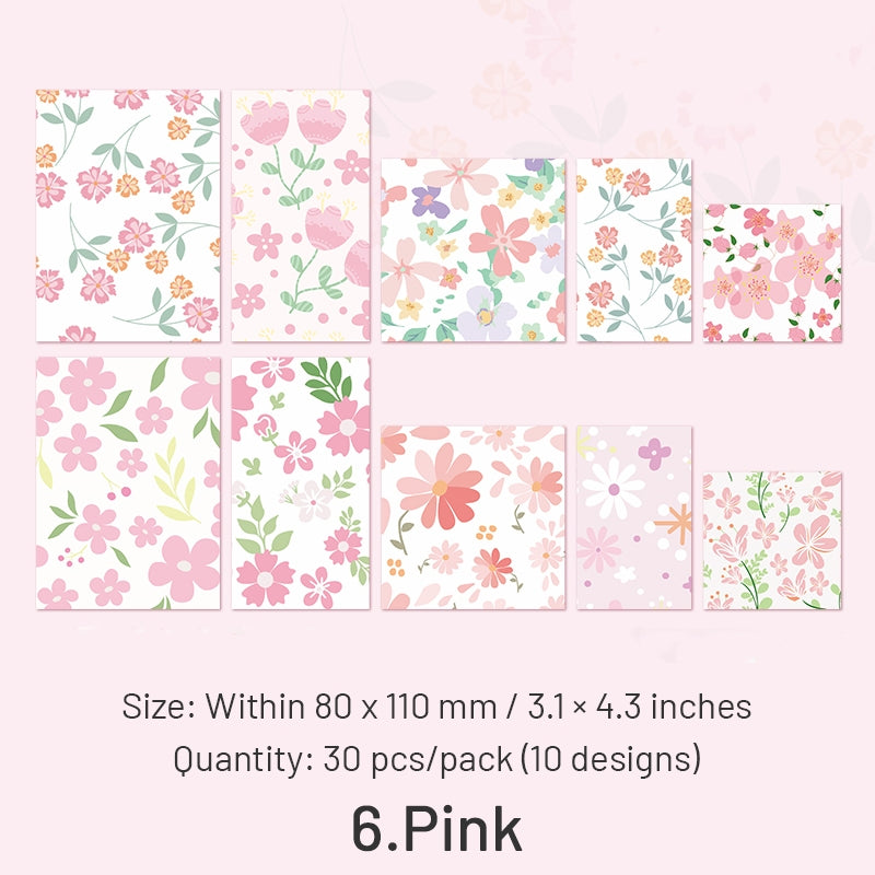 Fresh Style Botanical Basic Decorative Paper sku-6