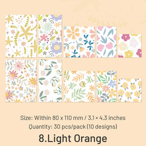 Fresh Style Botanical Basic Decorative Paper sku-8