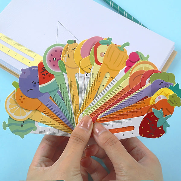 Discover the Joy of Reading with 30 Fun Fruit Ruler Bookmarks – Perfect ...