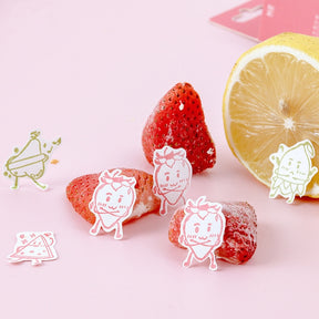Fruit-themed Cute Cartoon Rubber Stamp b2