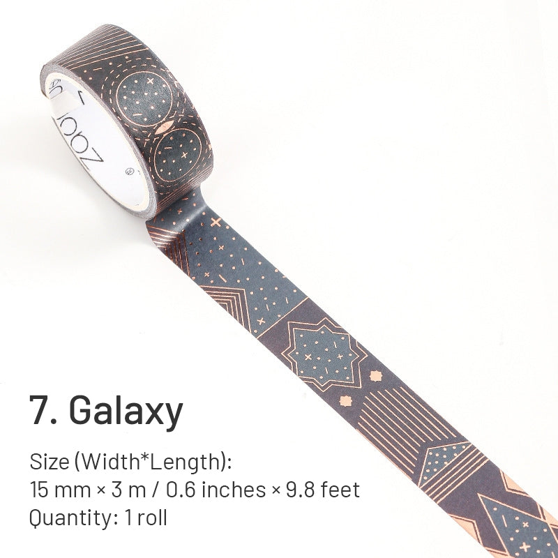 Galaxy Series Decorative Washi Tape sku-7