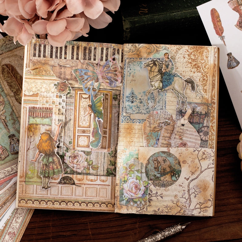 Garden and Character Series Journaling Material Pack - Alice b4