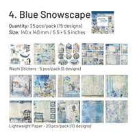 4. Blue Snowscape