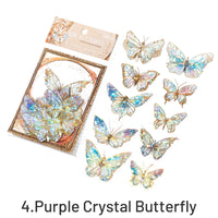 4.Purple Crystal Butterfly