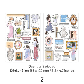 Girl Life Stickers - Characters, Travel sku-2