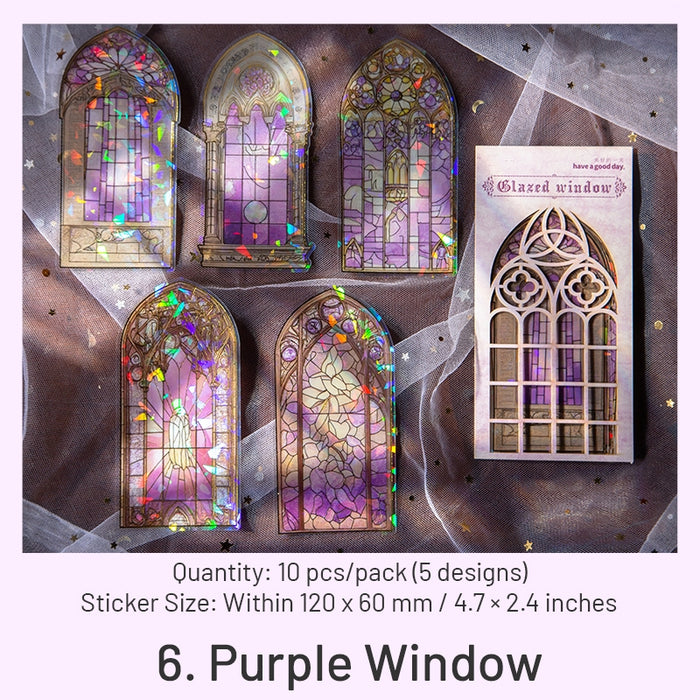 Discover the Beauty of Light and Color with Glazed Window Series ...