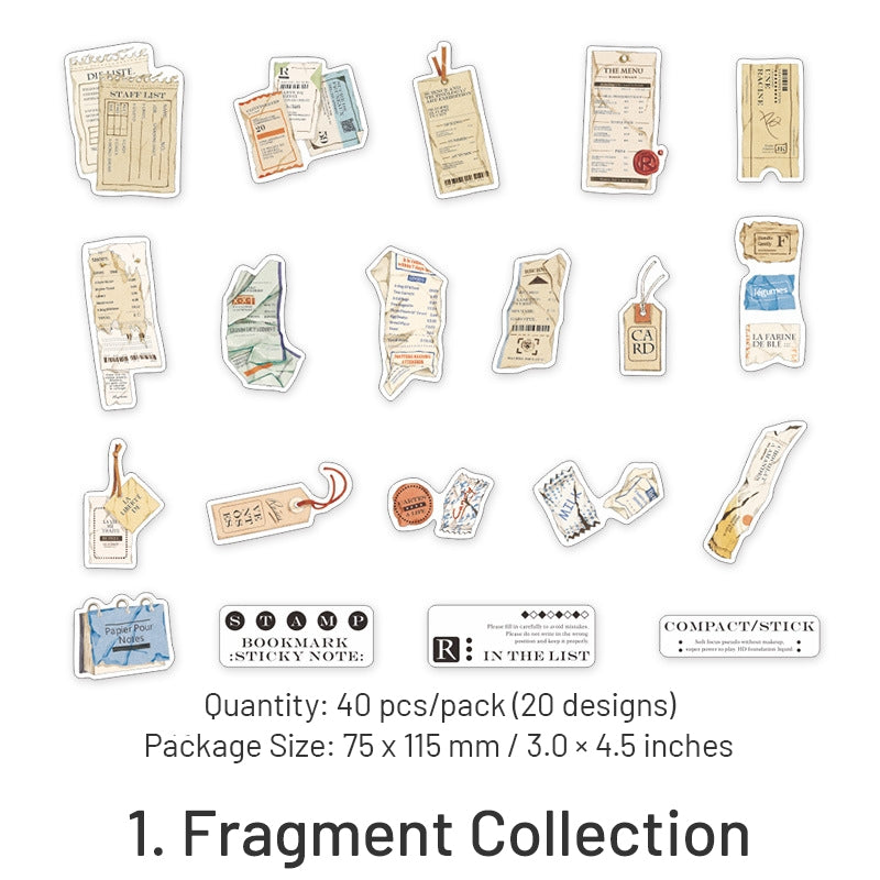 Good Life List Series Simple Washi Sticker Pack sku-1