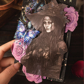 Gothic Legend Series Dark Notebook Decoration Material Paper 15