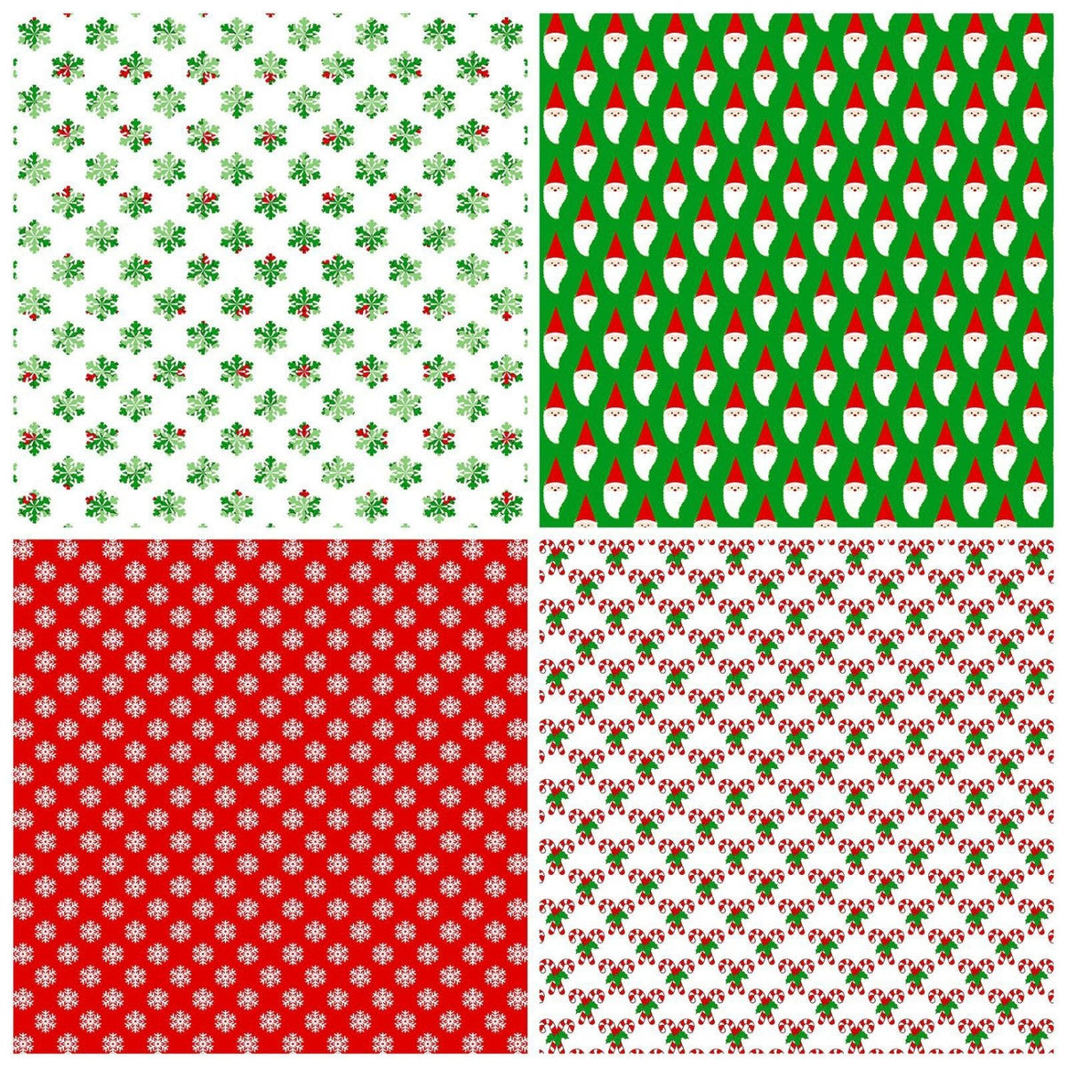 Green Christmas Decoration Paper2