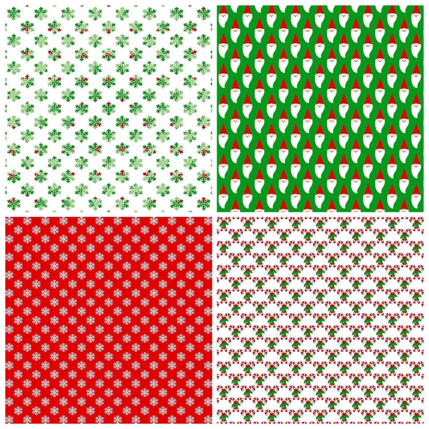 Green Christmas Decoration Paper2