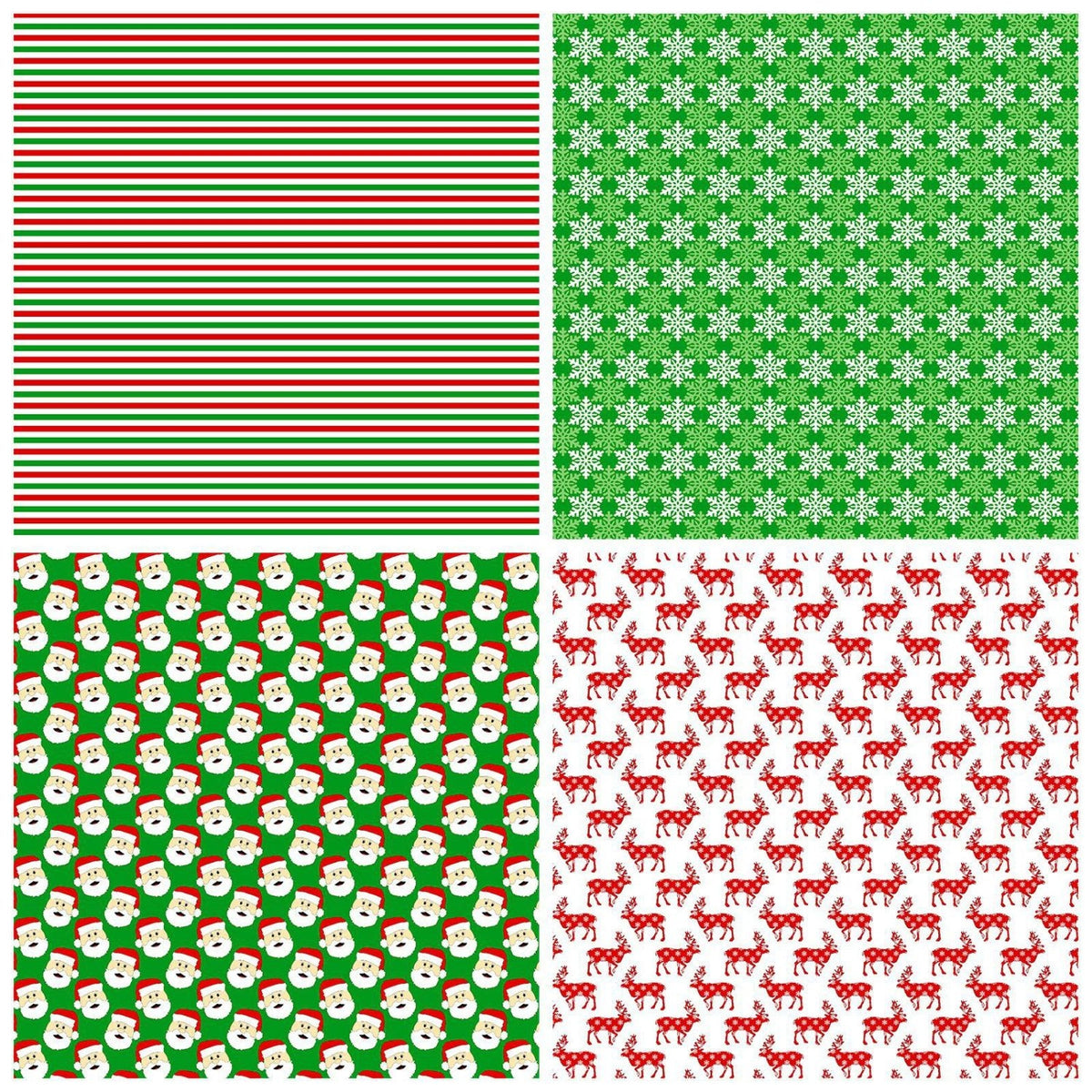 Green Christmas Decoration Paper4