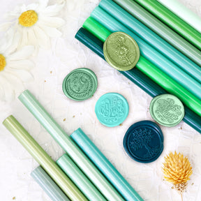 Green Sealing Wax Stick Set (Random 20 Pcs)1