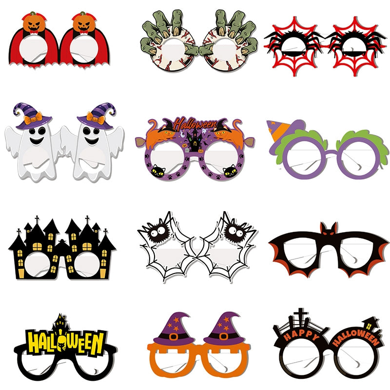 Halloween 3D Paper Glasses Material Pack a