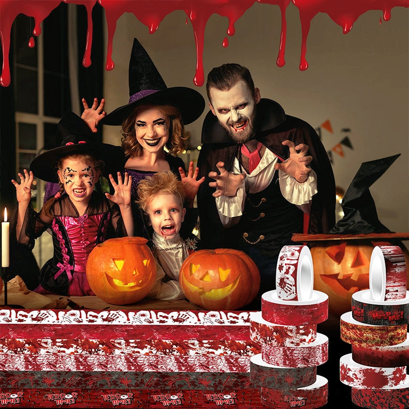 Halloween Blood Red Tape Set b3