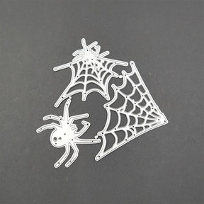 Halloween Spiders and Cobwebs Carbon Steel Crafting Dies b3