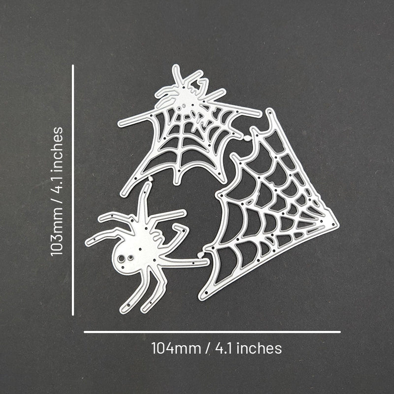 Halloween Spiders and Cobwebs Carbon Steel Crafting Dies sku
