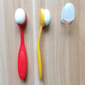 Handmade Brush Oval Colorful Bendable Handle Tool 概述-5