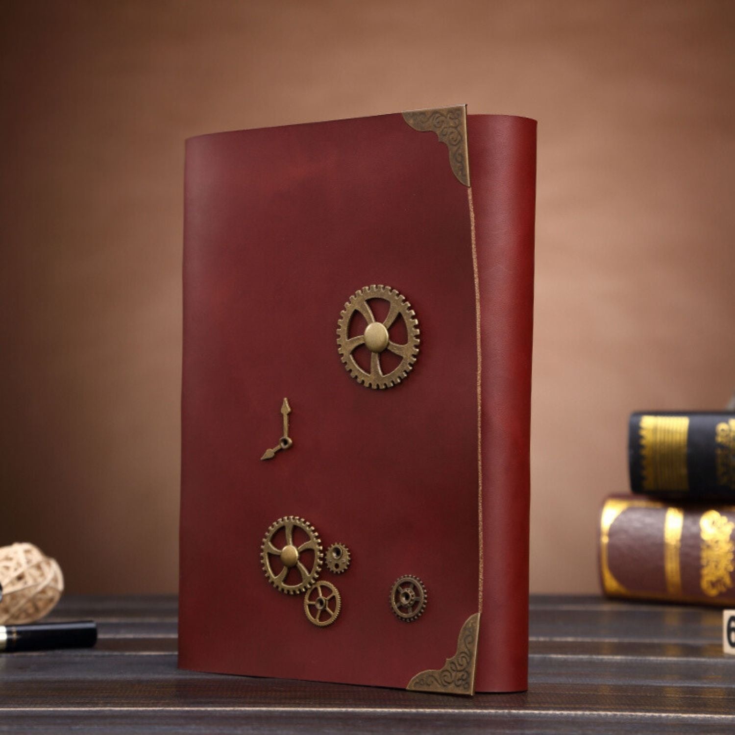 Handmade Genuine Leather Retro Creative Journal - A511