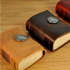 Handmade Original Leather Vintage Pocket Journal - A74