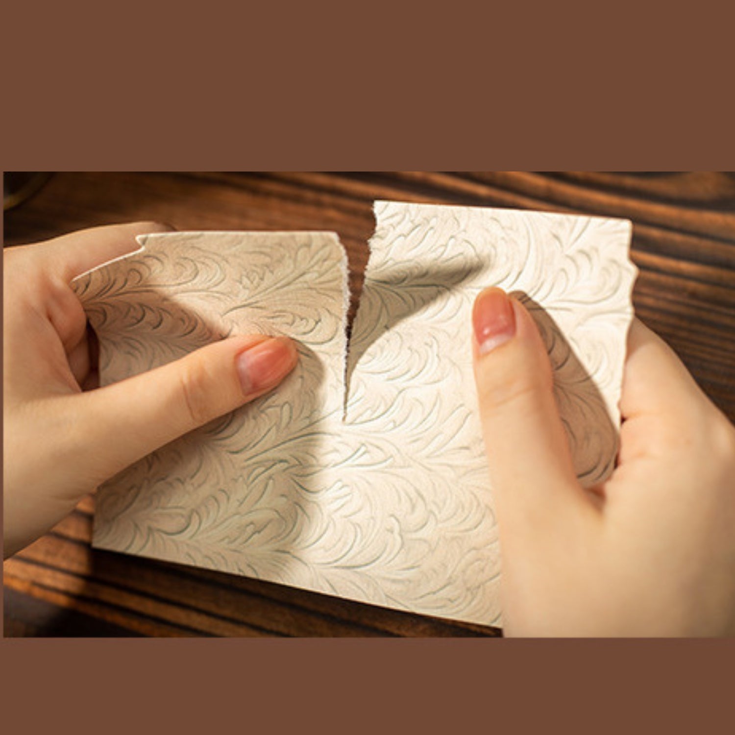 Handmade Paper Room Series Dual Material Paper 16