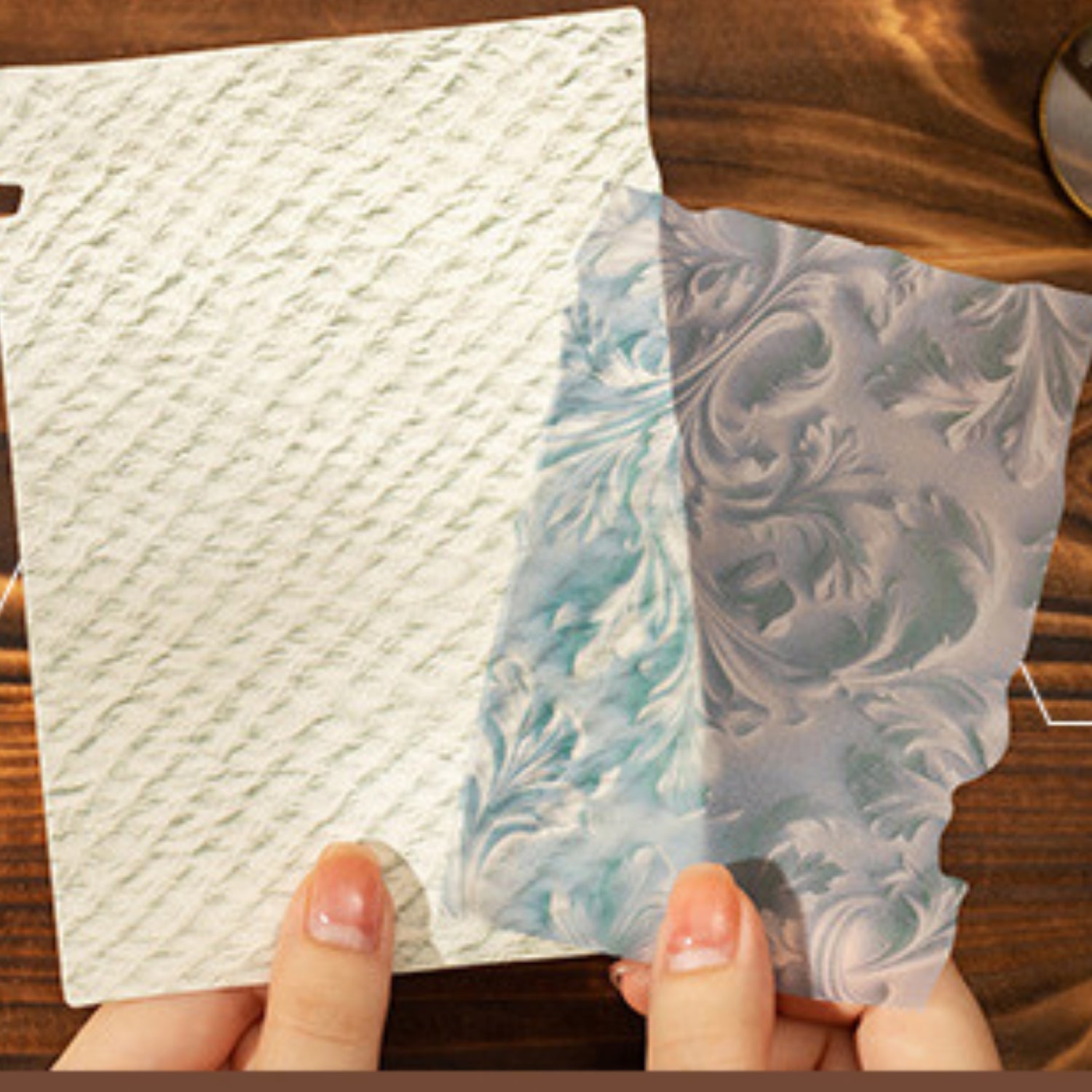 Handmade Paper Room Series Dual Material Paper 18