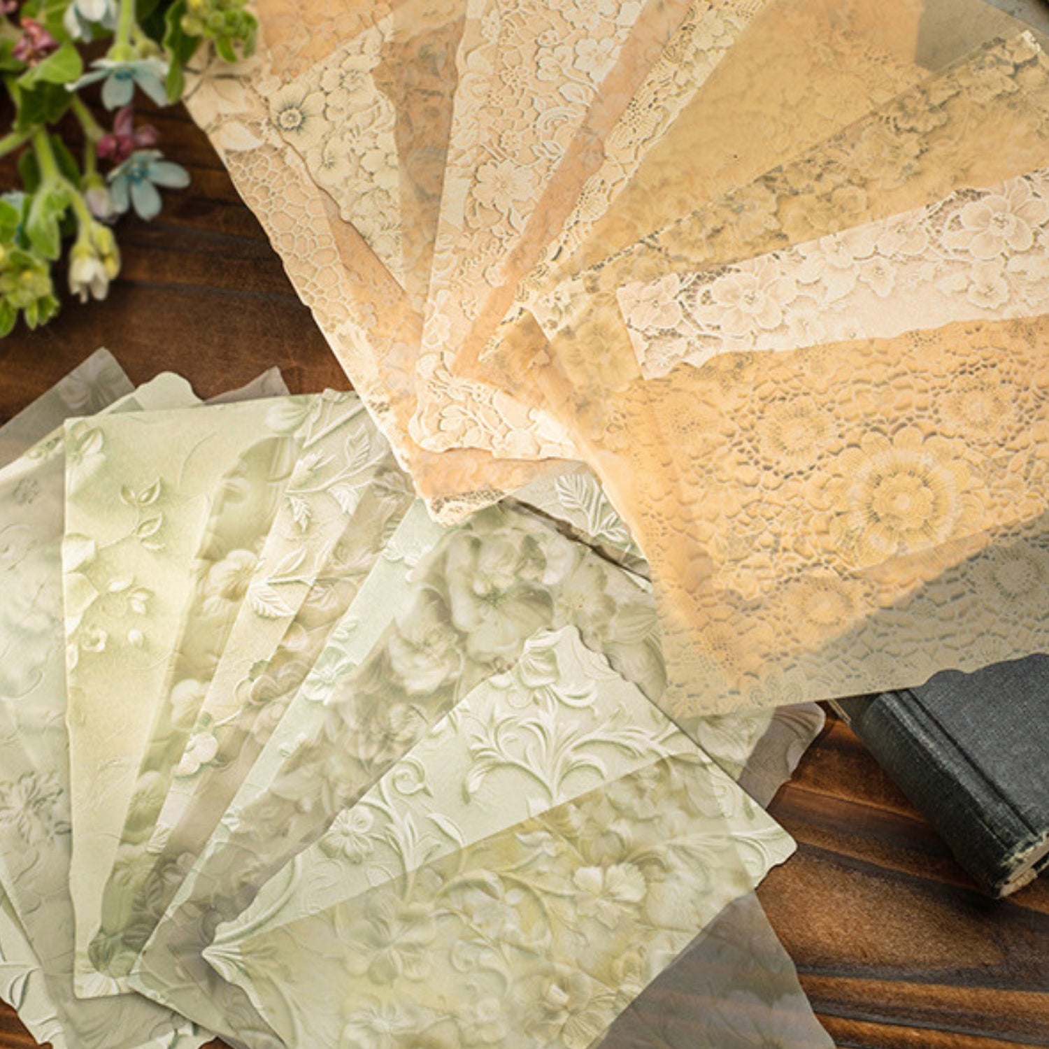 Handmade Paper Room Series Dual Material Paper 20