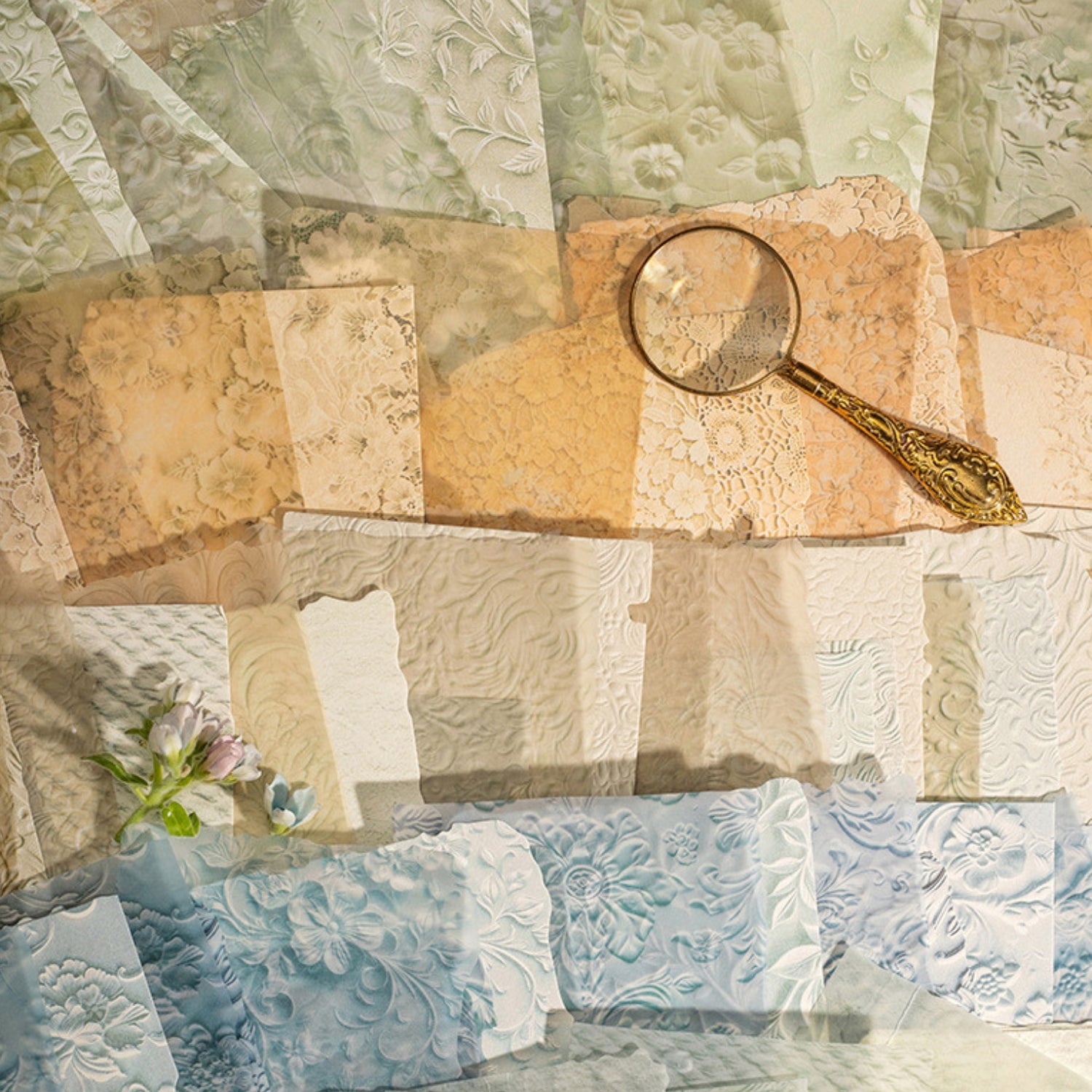 Handmade Paper Room Series Dual Material Paper 21