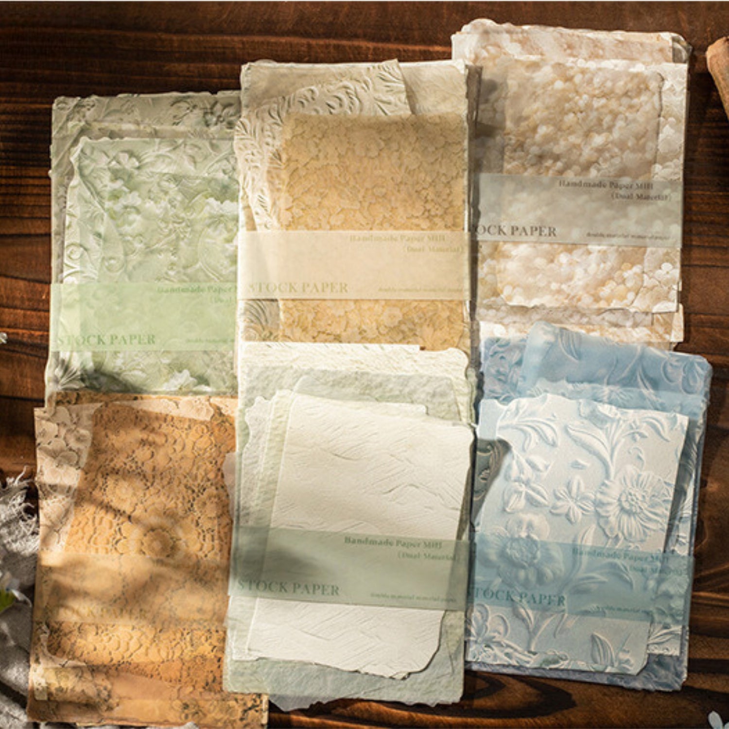 Handmade Paper Room Series Dual Material Paper 22