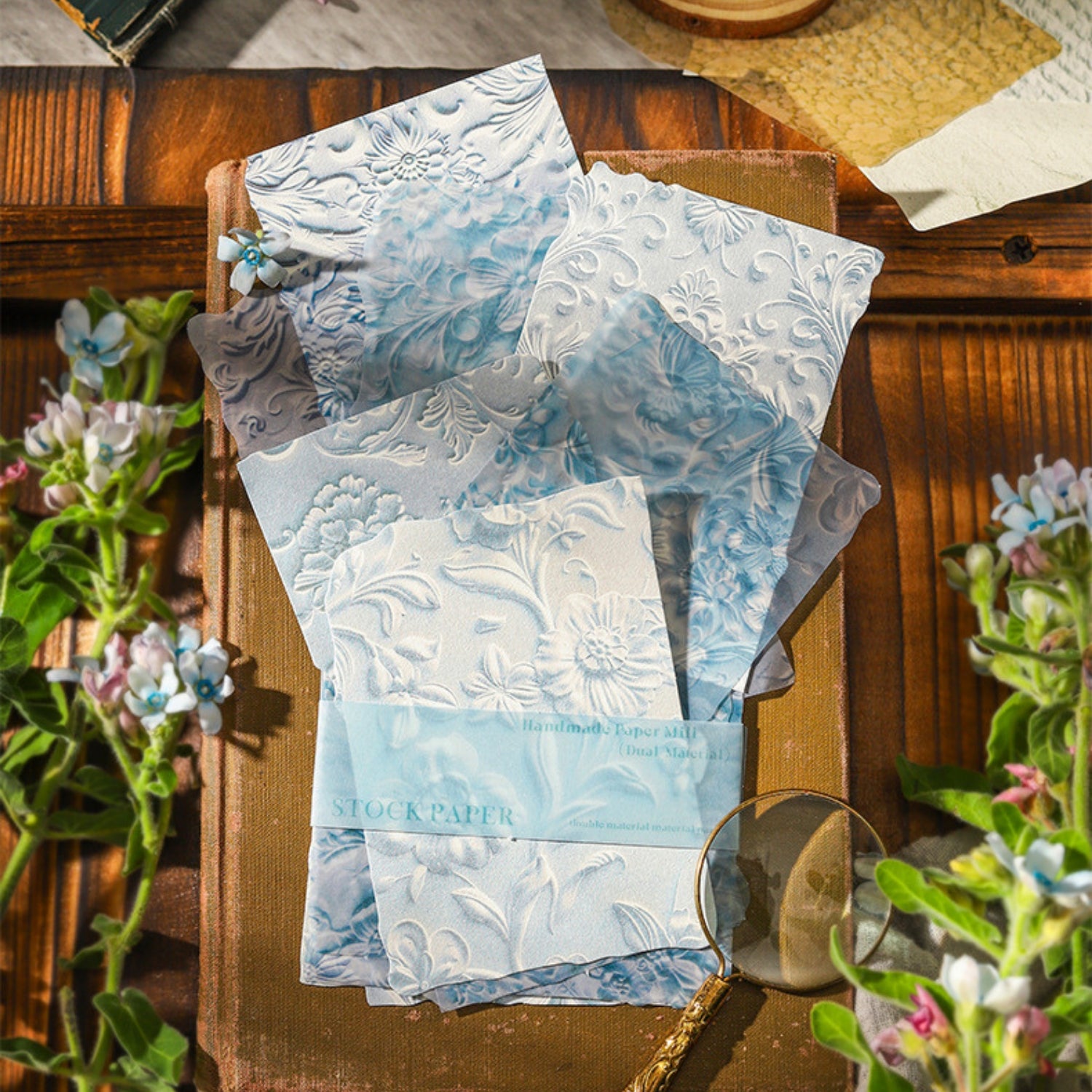 Handmade Paper Room Series Dual Material Paper 24