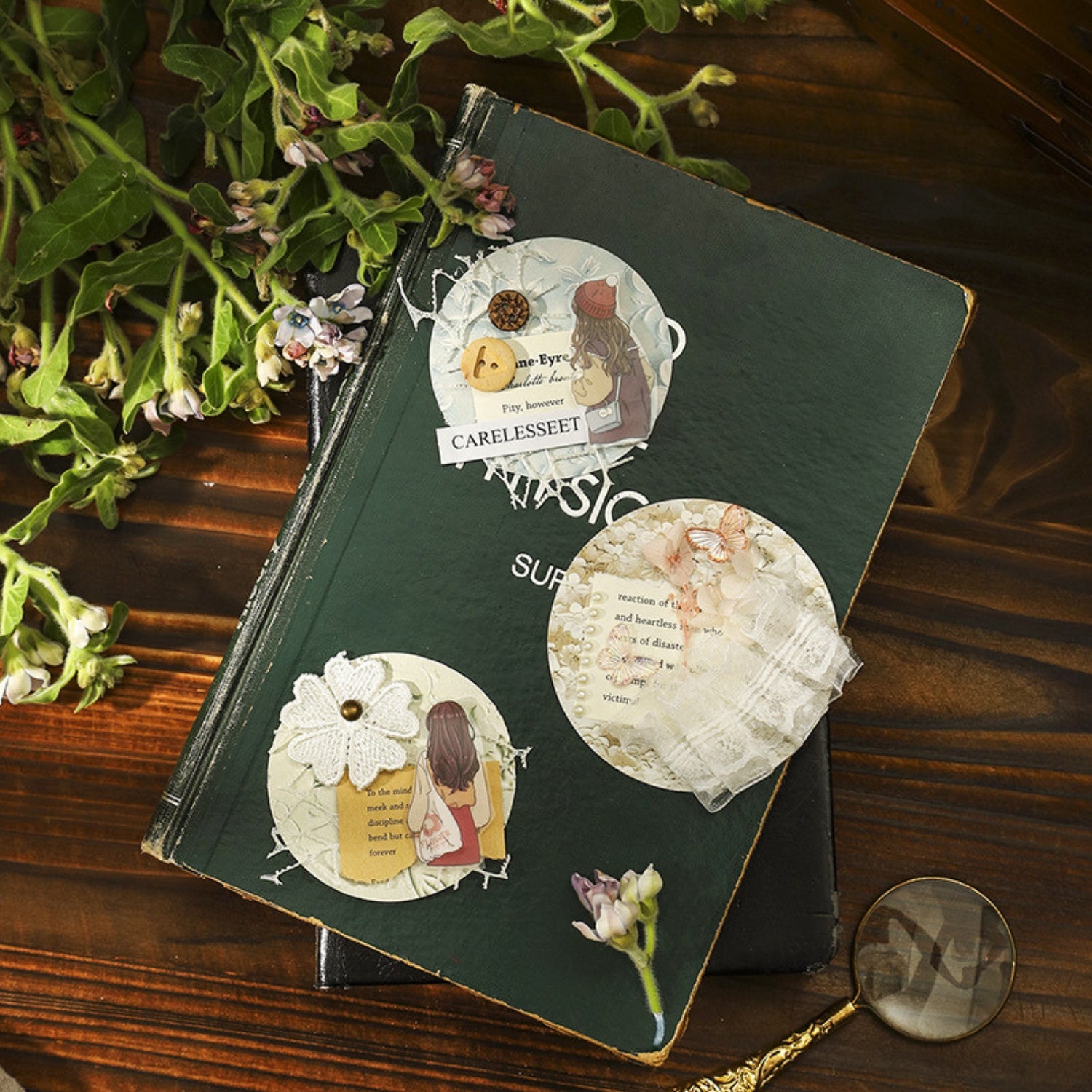 Handmade Paper Room Series Dual Material Paper 8