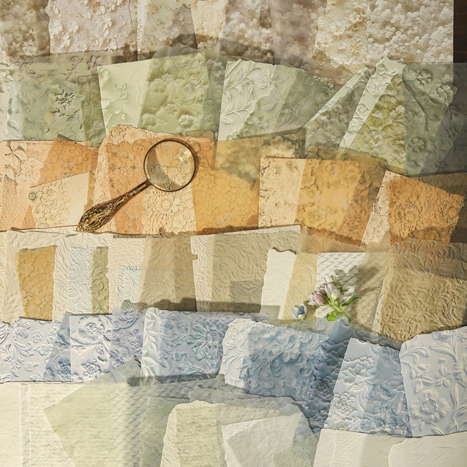 Handmade Paper Room Series Dual Material Paper 9