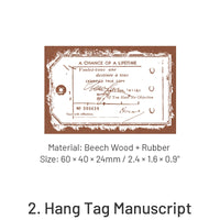 2. Hang Tag Manuscript