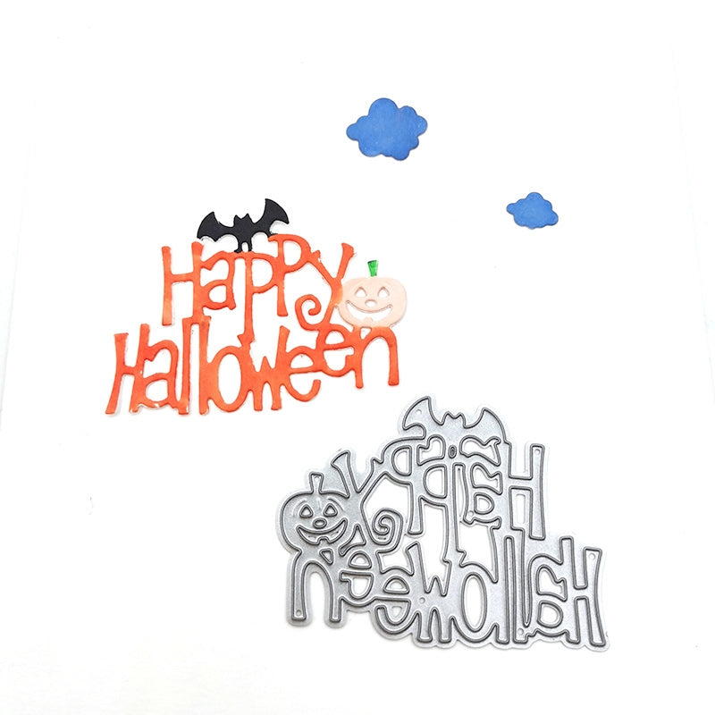 Happy Halloween Carbon Steel Crafting Dies b2