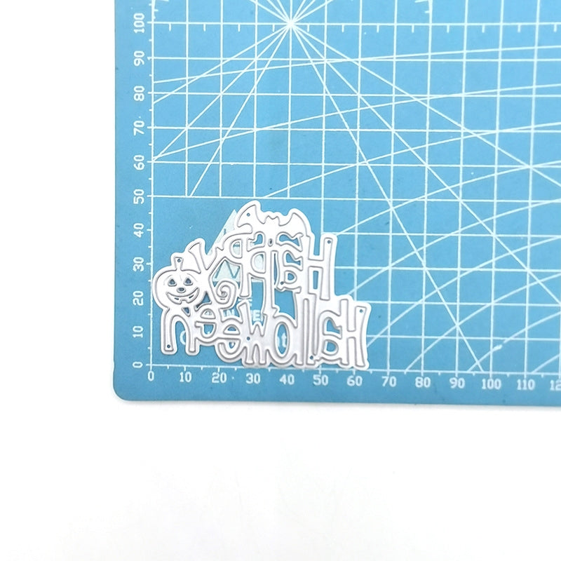 Happy Halloween Carbon Steel Crafting Dies b3