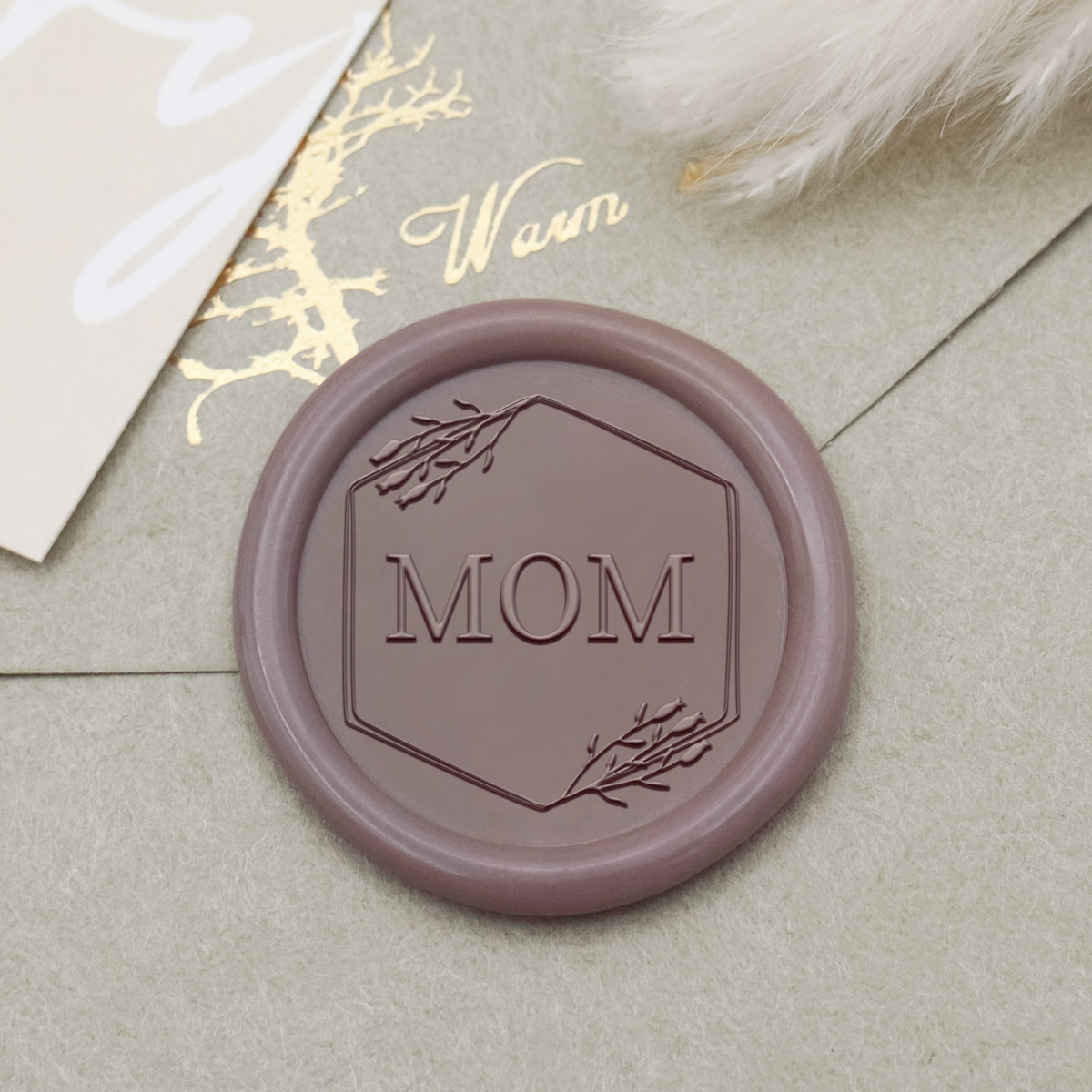 Happy Mother's Day Fashion Mother Wax Seal Stamp-14 1