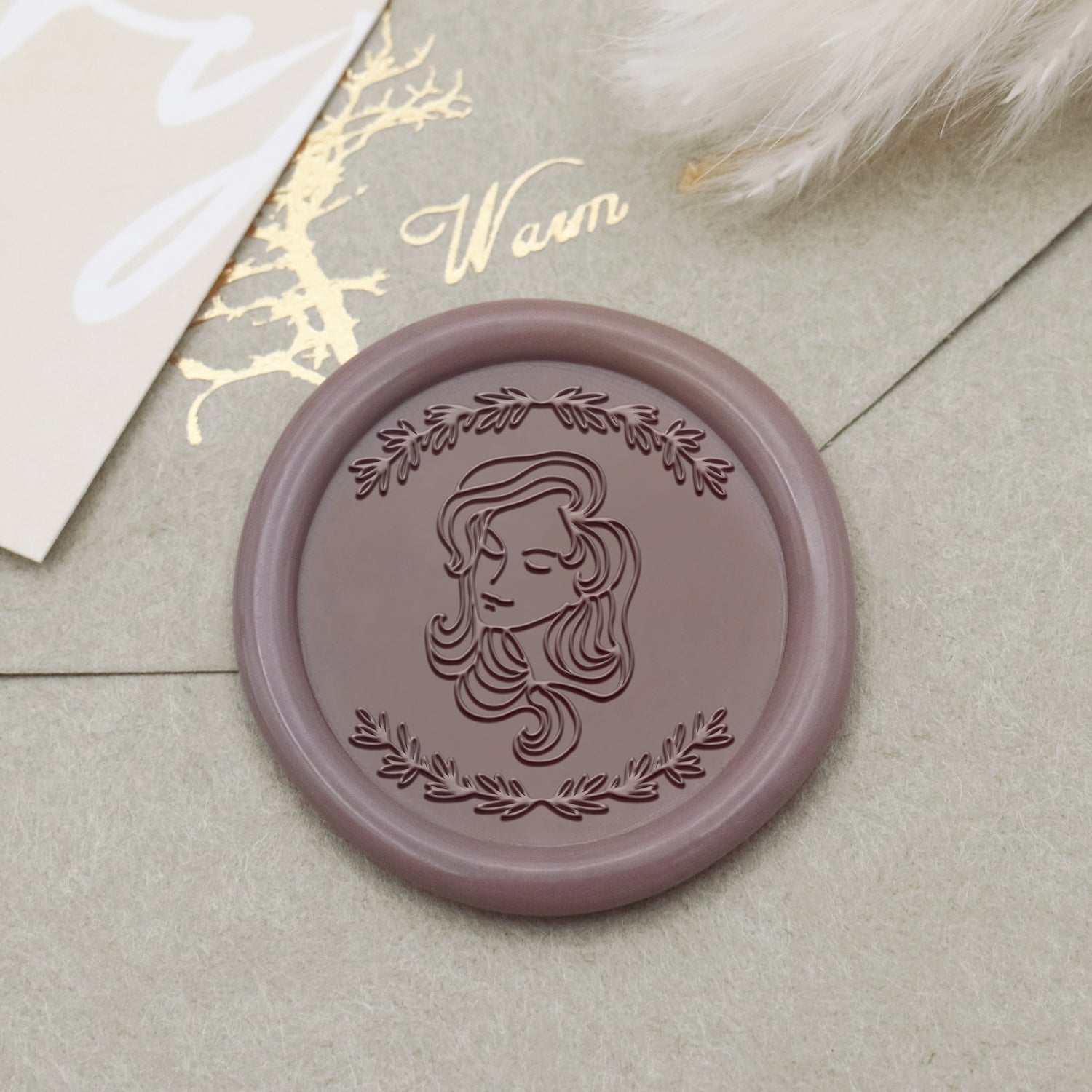 Happy Mother's Day Fashion Mother Wax Seal Stamp-6 1