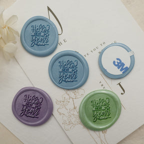 Happy New Year Wax Seal Stamp - Style 19 3