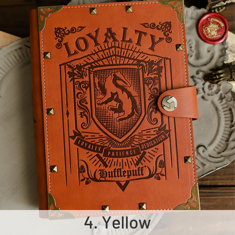 Harry Potter HP Wizard Magic Hogwarts School Vintage Loose-Leaf Notebook8