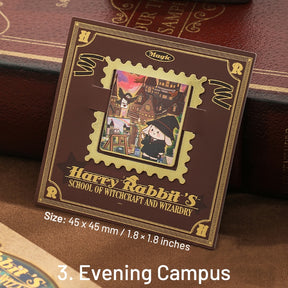 Harry Rabbit Magic Academy Series Metal Clip Bookmark sku-3