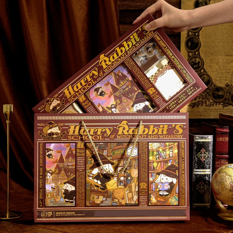 Harry Rabbit's School of Wizardry Gift Box Journal Set b1