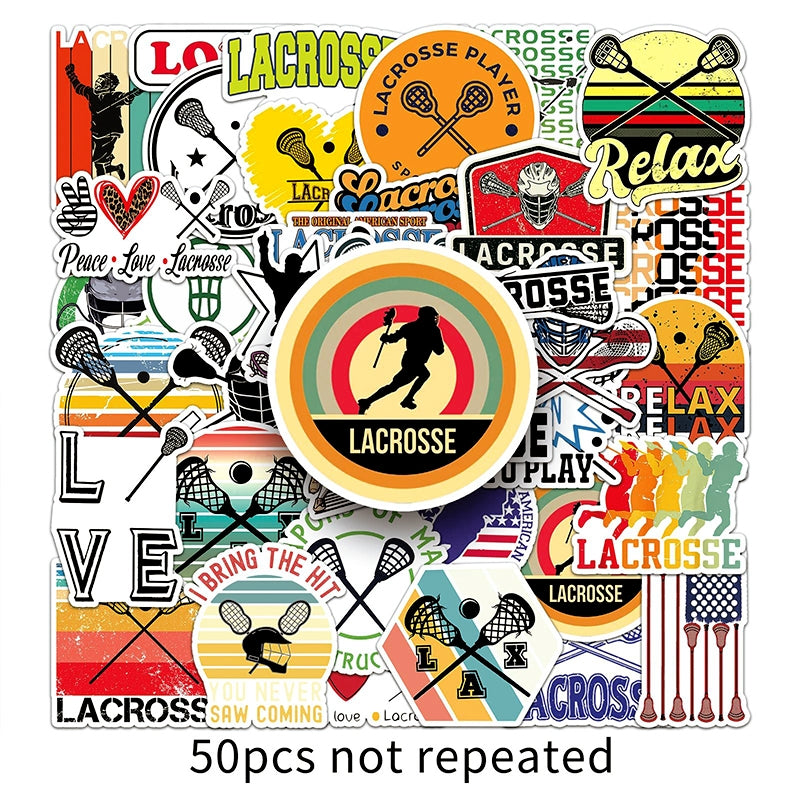 Hockey Ball Sports Vinyl Stickers a